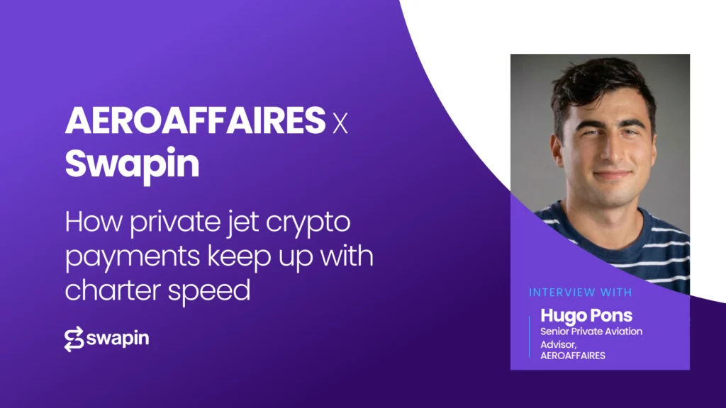 private jet crypto payments